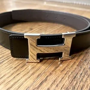 Hermes | Accessories | Hermes Silver H Belt Buckle  display picture 1